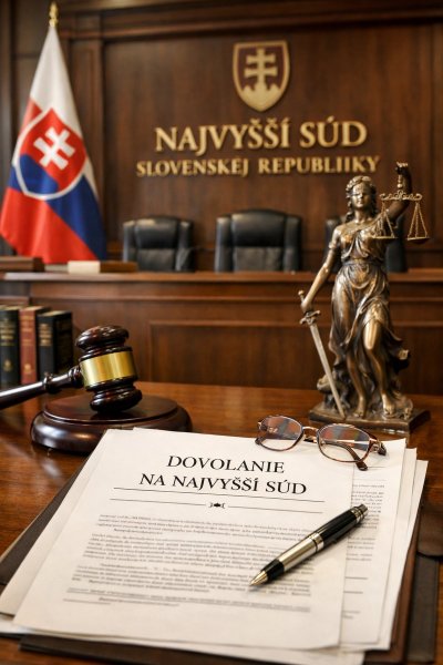 Dovolanie na Najvyšší súd SR-obrázok pojednávacej miestnosti