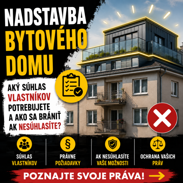 obrázok domu a text o nadstavbe