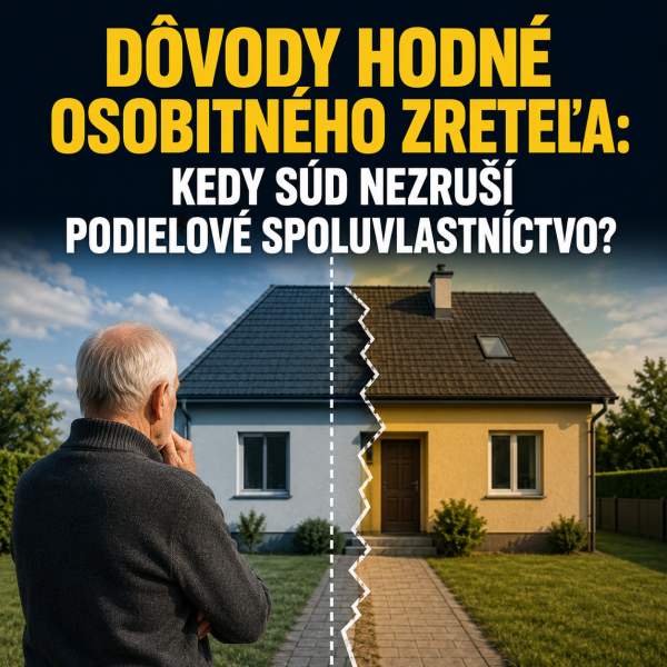 dom so starčekom pred ním